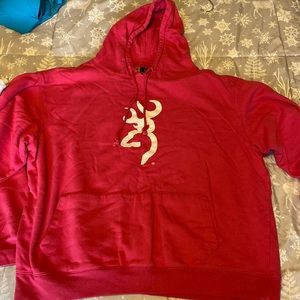 🌻 4 for $15🌻 Pink Browning Hoodie